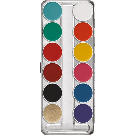 KRYOLAN Aquacolor Palette 12 colors 01104_00_prod_FP