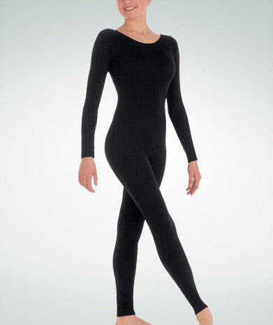 Women Long Sleeve Unitard MT217 MT217_black