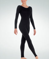 Women Long Sleeve Unitard MT217 MT217_black