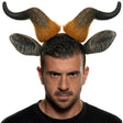 Foam Bull Horns Headband with Ears