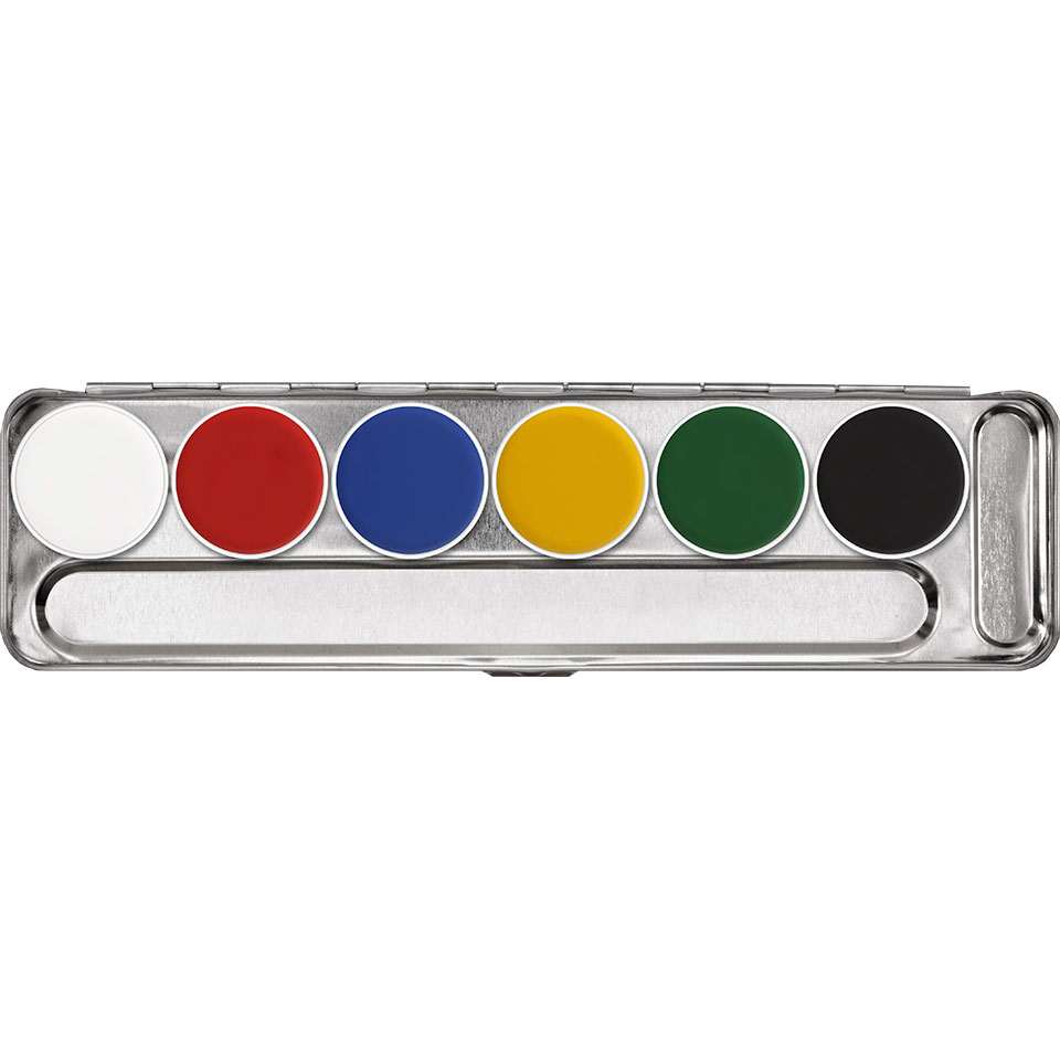 KRYOLAN Aquacolor Palette 6 colors 01107_00_prod_A