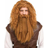 Viking Wig and Beard - Auburn