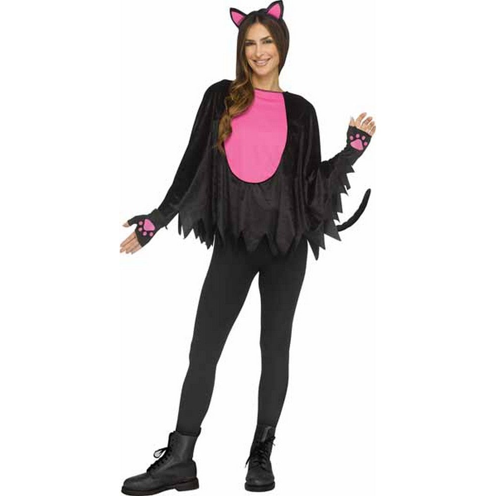 Pretty Kitty Poncho Adult