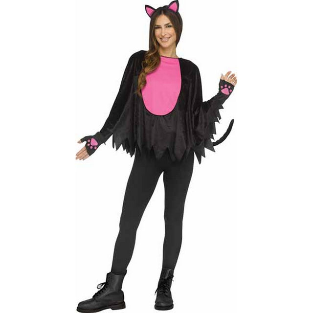 Pretty Kitty Poncho Adult