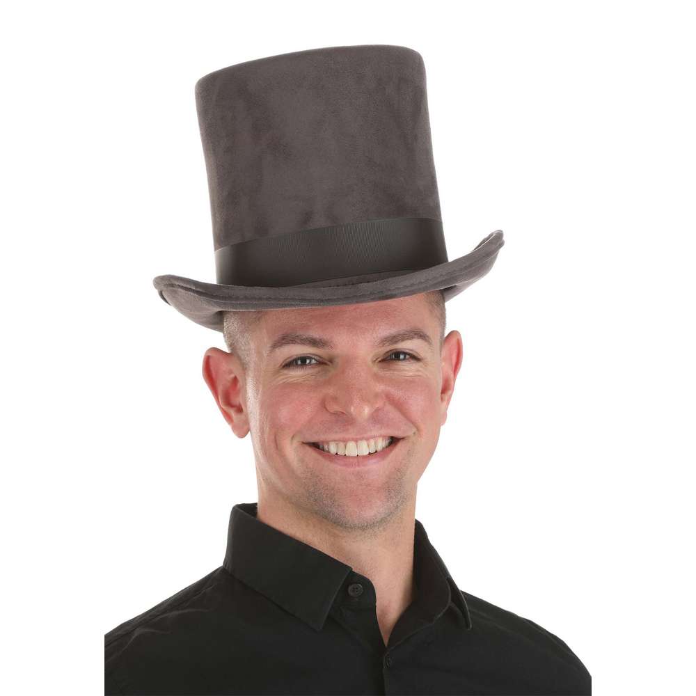 Felt Top Hat with ribbon