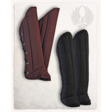 Mytholon Leopold padded greaves canvas 989988-100166SL-Leopold-Beinpolster-Canvas