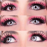 GHOST Contact LENSES - White/Black