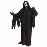 Ghost Face 30e - Costume pour adulte avec masque phosphorescent