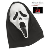 Masque Ghost Face 30e Anniversaire - phosphorescent Brille dans le Noir