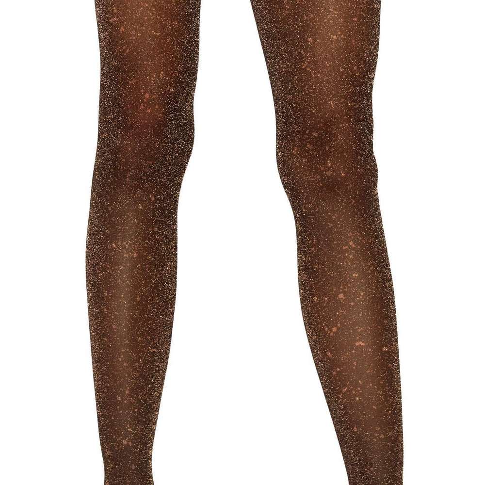 Lurex shimmer Tights copper