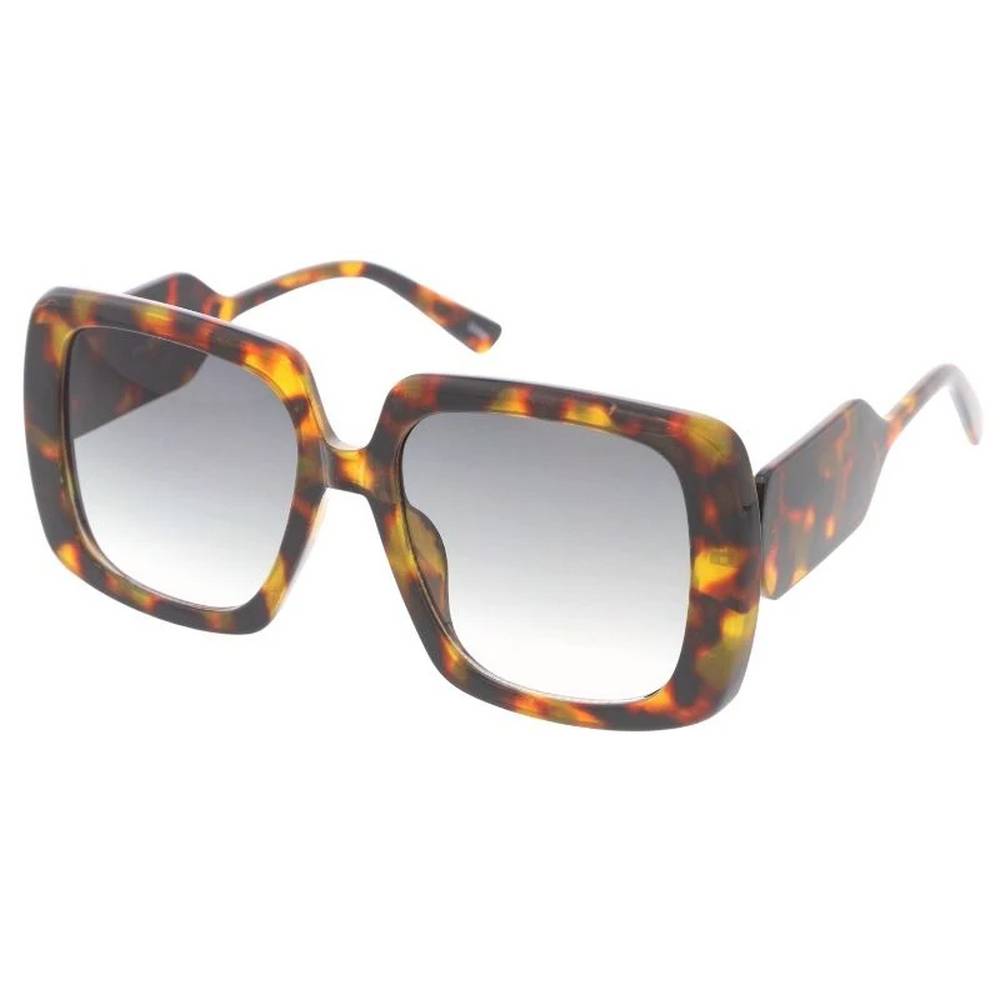 Plastic Oversized Square Frame Women's glasses- Assorted