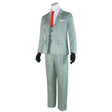 Agent Suit Spies Cosplay Costume with Wig Loid_SpyxFamily_Anime_Costume