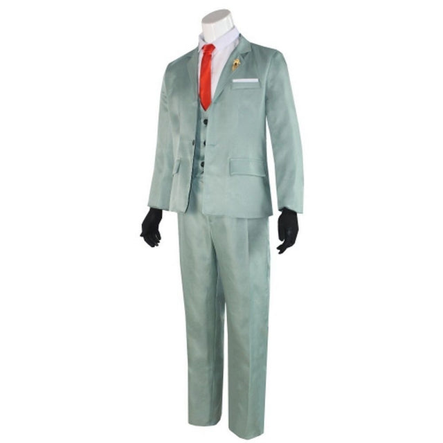 Agent Suit Spies Cosplay Costume with Wig Loid_SpyxFamily_Anime_Costume
