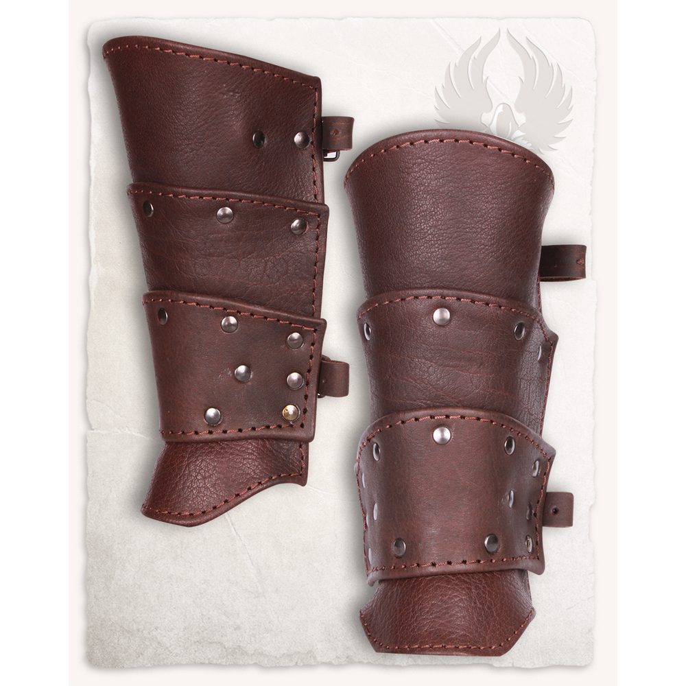 Mytholon Albrecht leather bracers