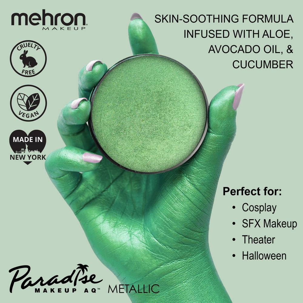 MEHRON Paradise Makeup AQ FX Metallic & Neon 800-BGV-INFO1__75178
