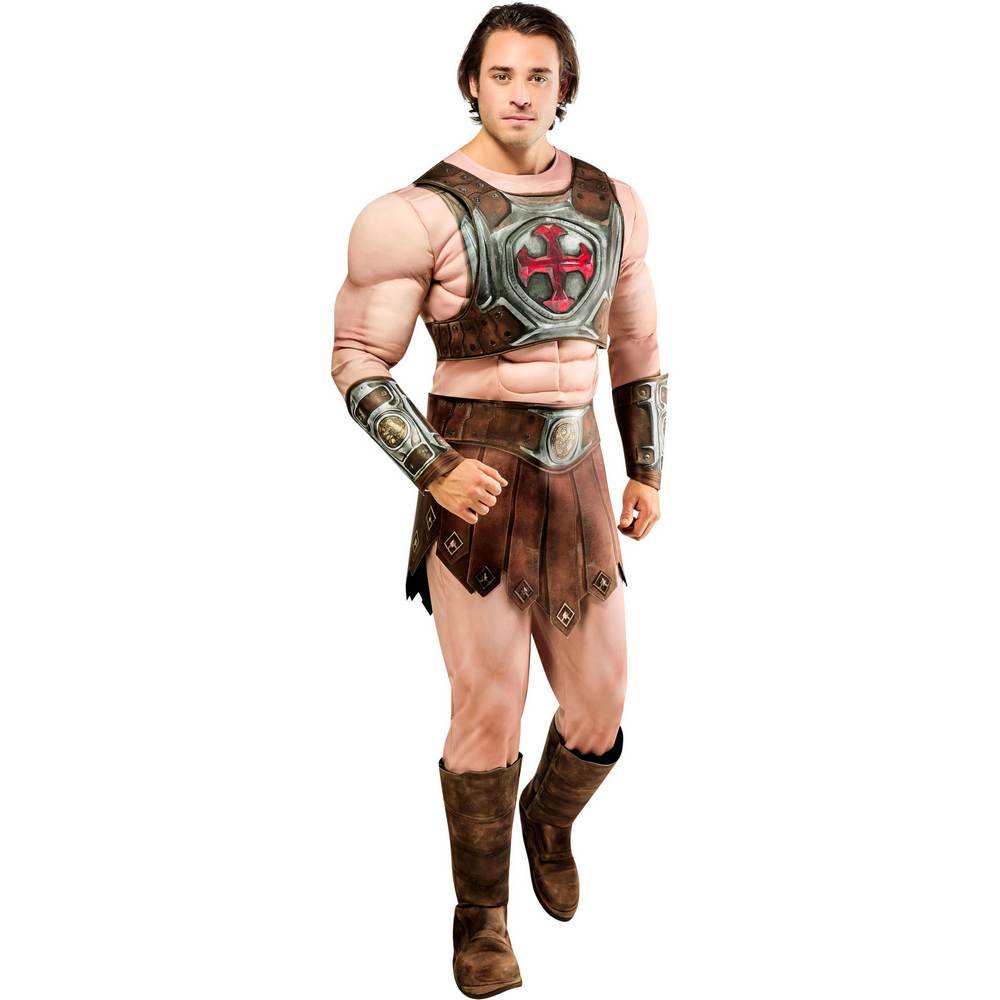 He-Man Adult Deluxe Costume front - Masters of the Universe 2026