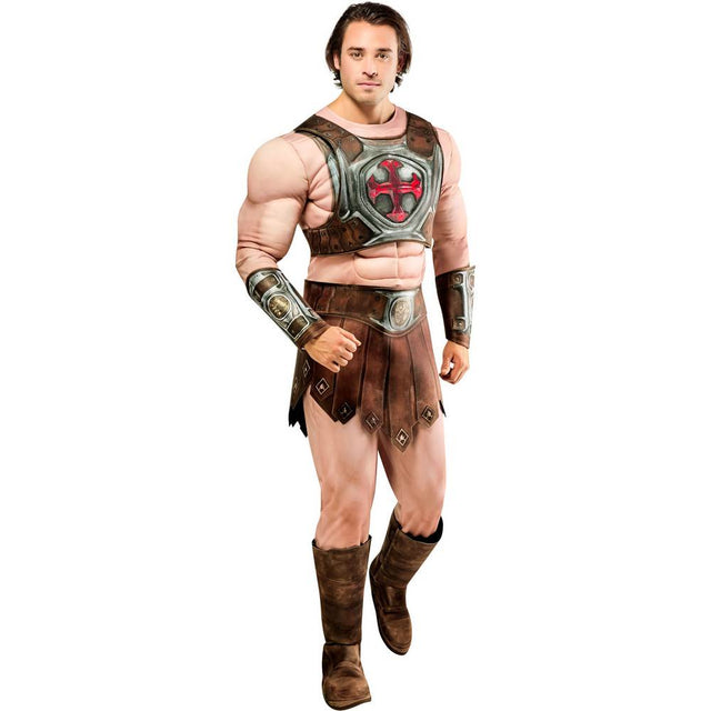 He-Man Adult Deluxe Costume front - Masters of the Universe 2026