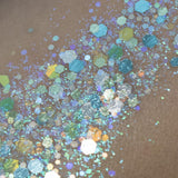 Amerikan body art Glitter Creme pisces2
