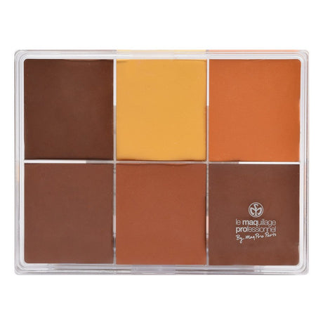 Maqpro Palette Fard Creme 6 colors E