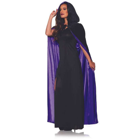 Velvet Hooded Cape with Lining