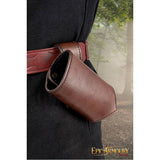 Right Hand Sword Frog, leather holder 101523-brown-right-hand-sword-frog