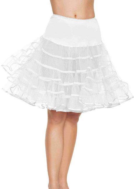 Mid-Length Petticoat 83043_Petticoat_White
