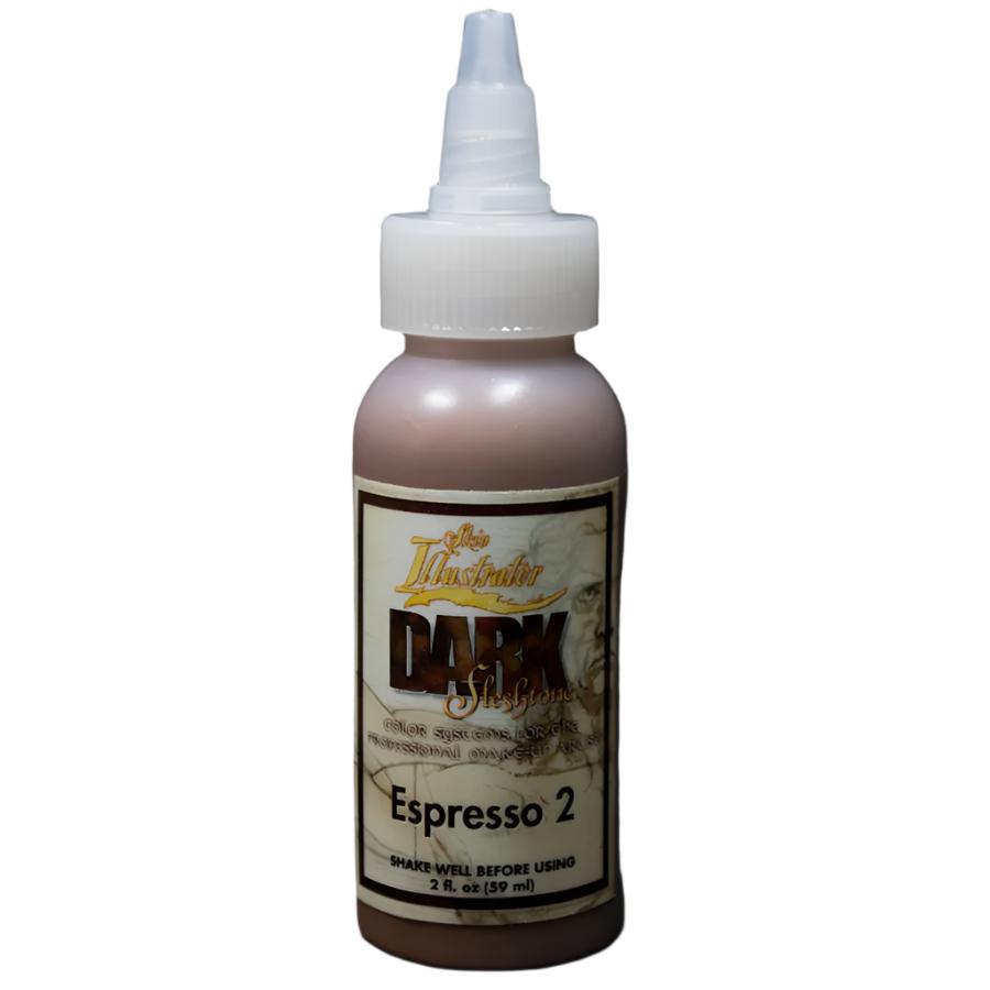 Skin Illustrator Dark Flesh tone Liquid 2oz Si-dkf-espresso2