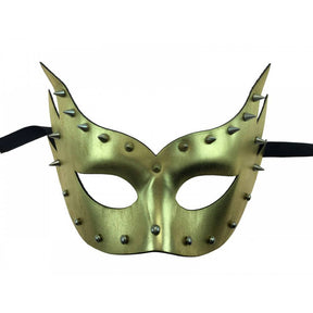Leather Spike Studs Venetian Mask