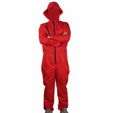 Paper Agent Papier Jumpsuit Costume Salvador-Dali-Movie-Costume-Money-Heist-blured-face
