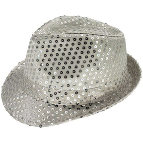 Sequin Trilby Fedora Hat
