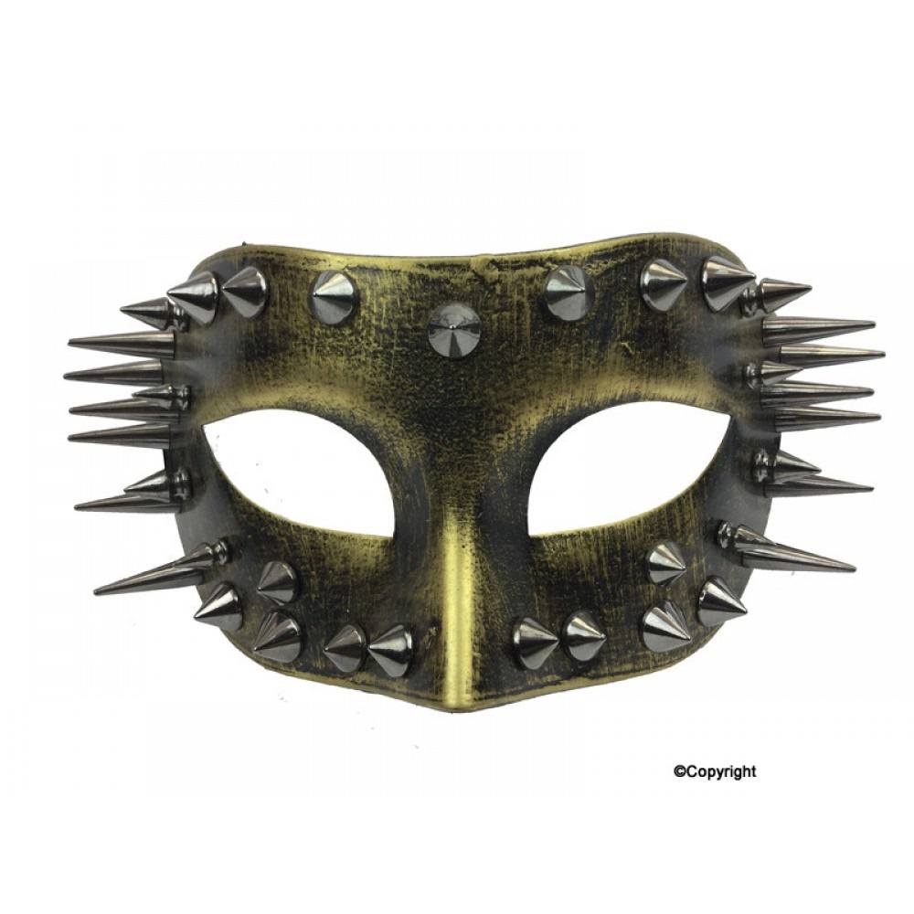 Steampunk eye mask with spikes M31139