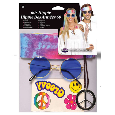 60's Hippie kit - 4 pieces