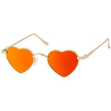 Heart shaped Sunglasses metal frames - Assorted