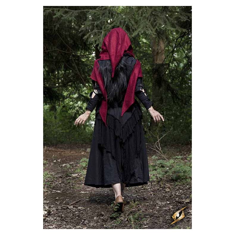 Altair Cowl - hooded cloak 30013500-medieval-cowl-altair-dark-red