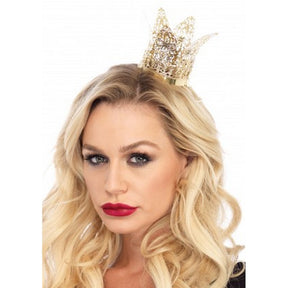 Mini Metal Filigree Crown A2796_Gold
