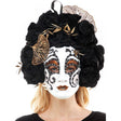 Black & White Day of Dead Mask