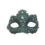 Venetian mask 4 with lace and stones M2634S-2