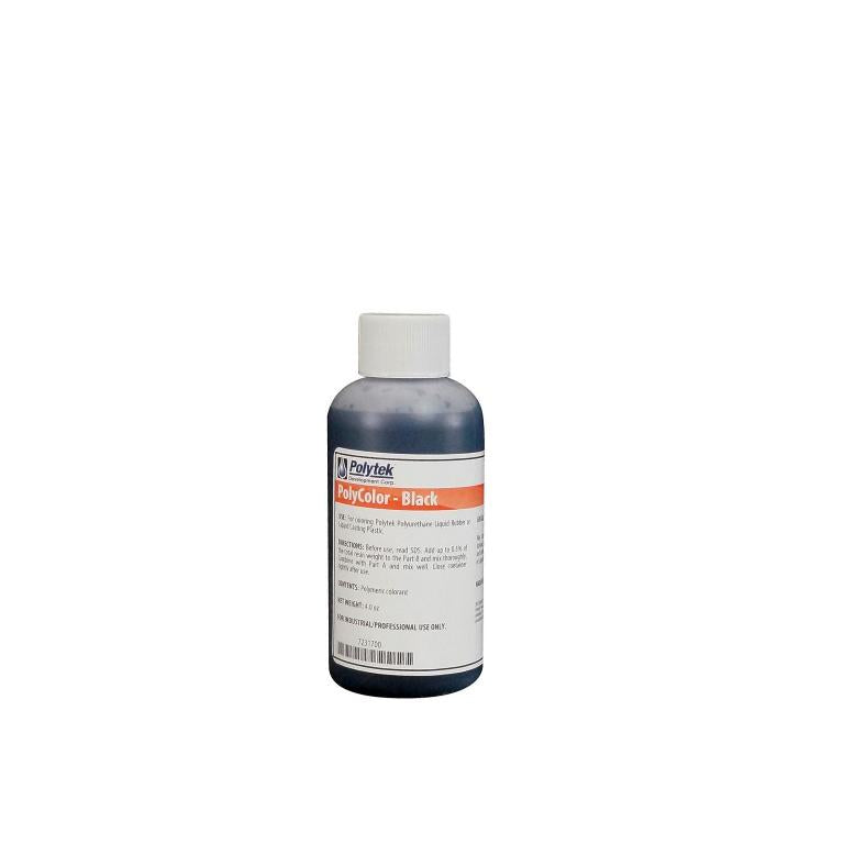Polytek PolyColor Dyes PCBLACK4OZ_Polytek