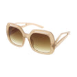 Women's Plastic Large Square Cut Out Frame-Assorted