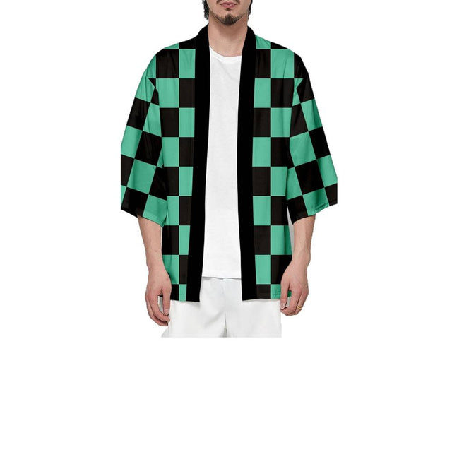 Casual kimono style cardigan- Green