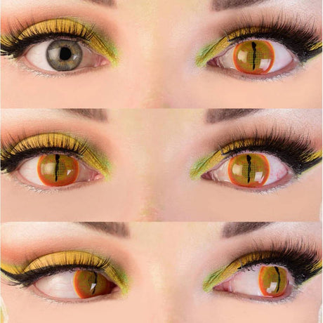 JURASSIC I Contact LENSES - Yellow/Orange