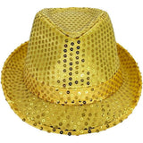 Sequin Trilby Fedora Hat