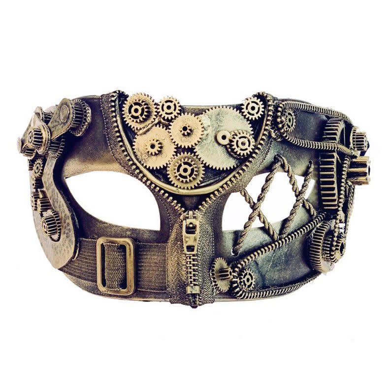 Half-face Steampunk Mask - Zoltar