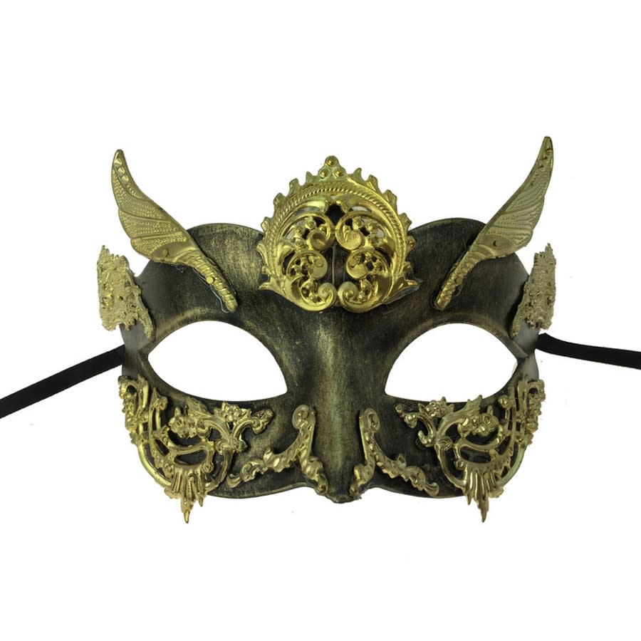 Venetian Mask with metallic details