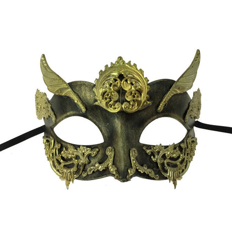 Venetian Mask with metallic details