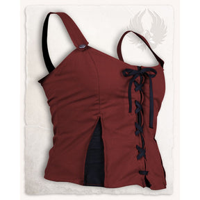 Mytholon Lea Bodice Canvas - Bordeaux