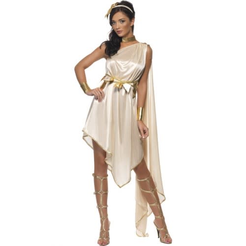 Greek Goddess costume toga