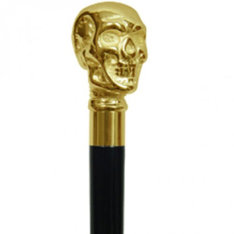 Skull Brass Cane 40114G