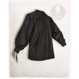 Alex medieval Shirt with metal eyelet 971196_alex_hemd_stoffoesen_black