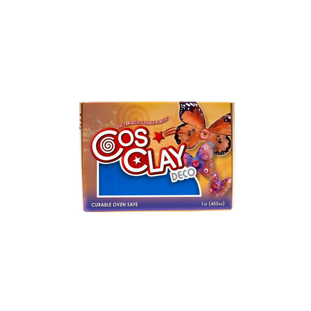 Polymer clay Cosclay Deco blue